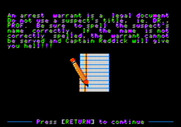 Police Blotter for Apple II - Let's get an arrest warrant...
