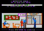 Police Blotter for Apple II - Player 1's turn...