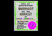 Police Blotter for Apple II - Who do you want to arrest?