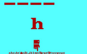 Webster: The Word Game for IBM PC/Compatibles - Words in red are demon words and don't have any hints available.