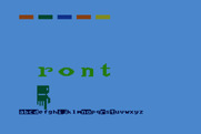 Webster: The Word Game for Atari 8-bit - Almost got it, just one more letter!