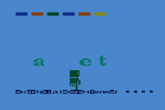 Webster: The Word Game for Atari 8-bit - This longer word is tricky...