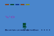 Webster: The Word Game for Atari 8-bit - There's a second letter found...