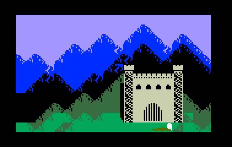 Tower of Doom Intellivision Screenshot: Game over.