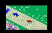 Stadium Mud Buggies for Intellivision - The tug-o-war event.
