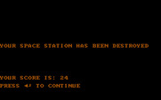 Laserithmetic for IBM PC/Compatibles - Game over.