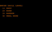 Laserithmetic for IBM PC/Compatibles - Select a skill level.