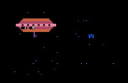 Laserithmetic for Commodore 64 - Game start.