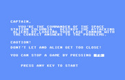 Laserithmetic for Commodore 64 - Game instructions.