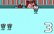 Stickybear Numbers for IBM PC/Compatibles - Stickybear eats three ice creams.