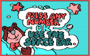 Stickybear Numbers for IBM PC/Compatibles - Press a number or the space bar to begin!