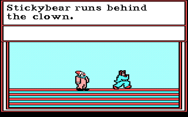 Stickybear Reading IBM PC/Compatibles Screenshot: Correct answer!