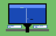 Torpedo Alley for Commodore 64 - Just missed a target!