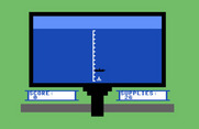 Torpedo Alley for Commodore 64 - Firing at a ship...
