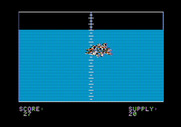 Torpedo Alley for Apple II - Target destroyed!