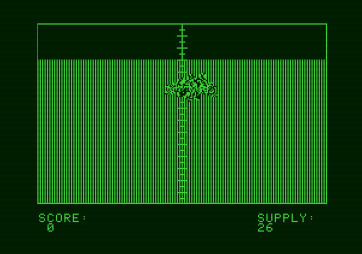 Torpedo Alley for Apple II - Enemy destroyed!
