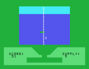 Torpedo Alley for TI-99/4A - Firing at another target...