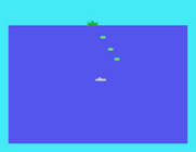 Torpedo Alley for TI-99/4A - Avoid the depth charges.