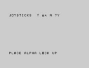 Torpedo Alley for TI-99/4A - Setting up a new game.