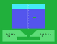 Torpedo Alley for TI-99/4A - An enemy ship fires at me!
