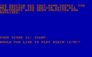 Over-Reaction for IBM PC/Compatibles - If everything looks hopeless you can hit the slam button and shut down the reactor.