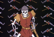 Dragon's Lair for Arcade - I fell...that's one way to die!