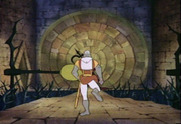 Dragon's Lair for Arcade - Running toward's danger...