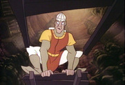 Dragon's Lair for Arcade - Dirk is in trouble!
