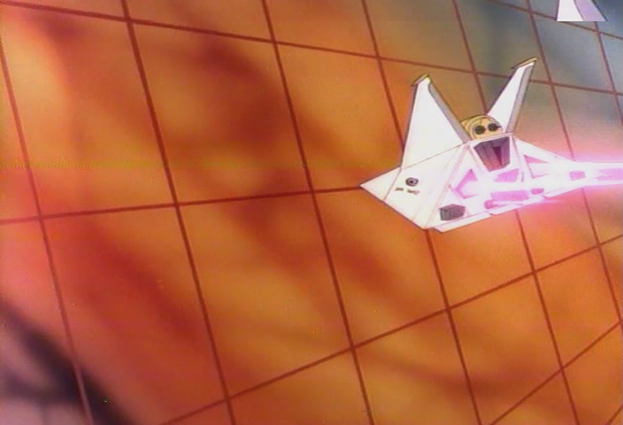 Space Ace Arcade Screenshot: Lookout, don't crash into the wall!