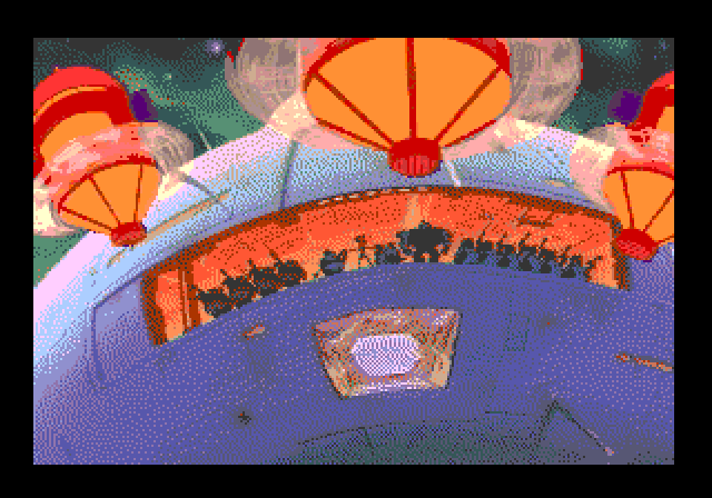 Space Ace Sega CD / Mega-CD Screenshot: More trouble heading my way...