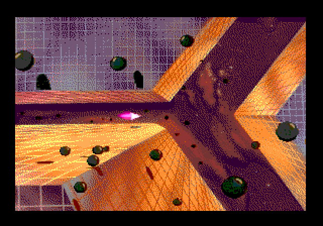 Space Ace Sega CD / Mega-CD Screenshot: Head up or down here?
