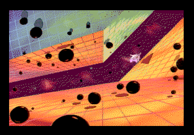 Space Ace Sega CD / Mega-CD Screenshot: You'll need quick reflexes to navigate this maze.