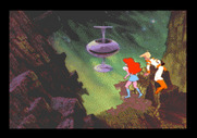 Space Ace for Sega CD / Mega-CD - Game start.
