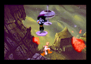 Space Ace for Sega CD / Mega-CD - Dodge Borf's laser fire here!