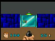 Wolfenstein 3D for Atari Jaguar - Game start.