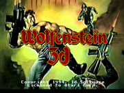Wolfenstein 3D for Atari Jaguar - Title screen.