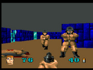 Wolfenstein 3D for Atari Jaguar - Lookout! I better aim quick...