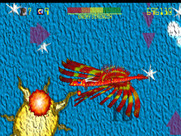 Trevor McFur in the Crescent Galaxy for Atari Jaguar - I've been destroyed by a large enemy!