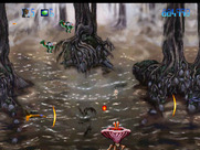 Trevor McFur in the Crescent Galaxy for Atari Jaguar - This swampy region introduces all new enemies!