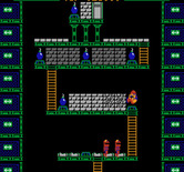 Wrecking Crew for NES / Famicom - Oops, accidentally knocked myself off the platform with a bomb...