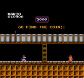 Wrecking Crew for NES / Famicom - Bonus stage; find the coin!
