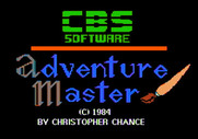 Adventure Master for Apple II - Title screen.