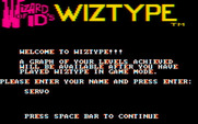 Wizard of Id's WizType for IBM PC/Compatibles - Welcome to WizType!