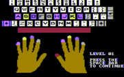 Wizard of Id's WizType for IBM PC/Compatibles - The game provides some typing guidance.