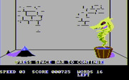 Wizard of Id's WizType for IBM PC/Compatibles - The wizard turns into a pile of ashes if you type too slowly, however...