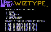 Wizard of Id's WizType for IBM PC/Compatibles - Select a typing speed for some drills.