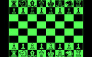 Bluebush Chess for IBM PC/Compatibles - Starting the game.