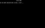 Civil War for IBM PC/Compatibles - Game options.