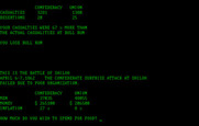 Civil War for IBM PC/Compatibles - Spend how much for food?