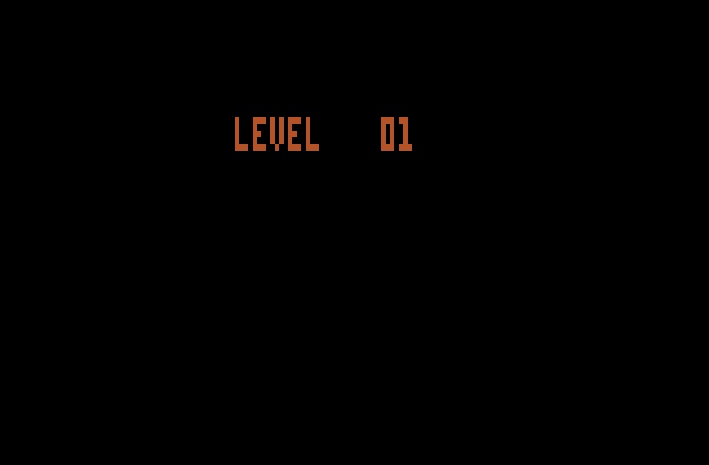 Buck Rogers: Planet of Zoom Atari 2600 Screenshot: Ready to start level 01?